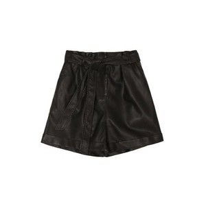 NWT. French faux leather shorts XS